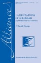 Lamentations of Jeremiah SSATB choral sheet music cover